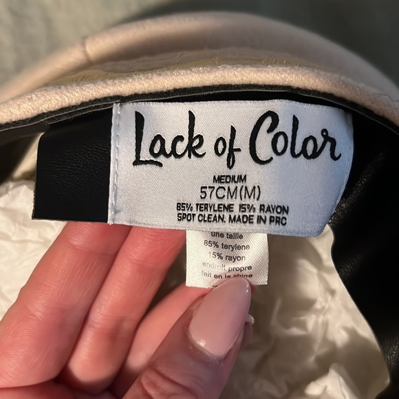 Lack of colour riviera cap in pastel pink - Picture 9 of 9